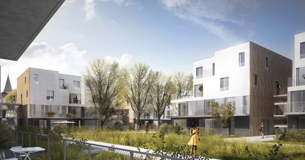 VIGNEUXSURSEINE Odile+Guzy Architectes VIGNEUXSURSEINE Odile+Guzy Architectes