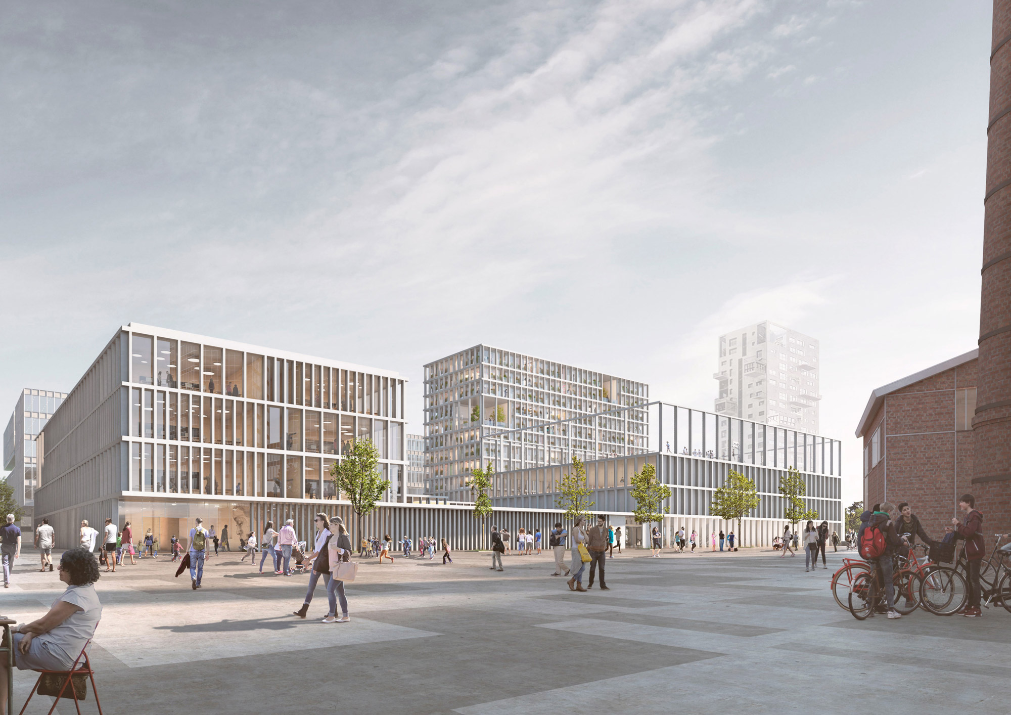 Ivry groupe scolaire zac ivry confluences 1 