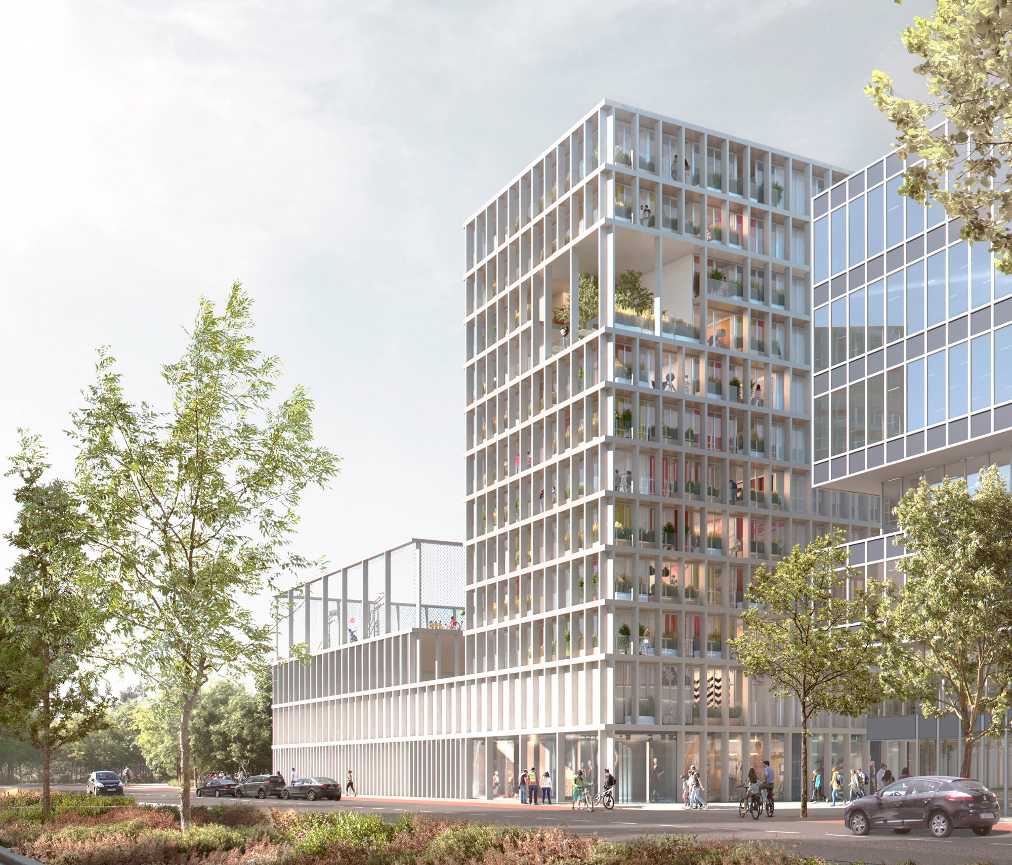 Ivry groupe scolaire zac ivry confluences 2 